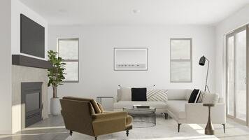 Online design Modern Living Room by Basmah E. thumbnail