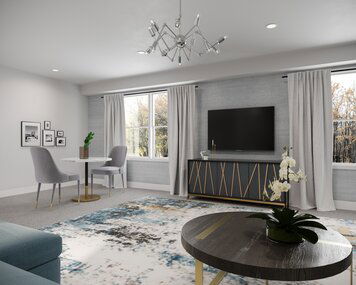Online design Transitional Living Room by Jessica S. thumbnail