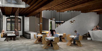Online design Contemporary Dining Room by Lauren Z. thumbnail
