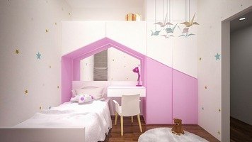 Online design Contemporary Kids Room by Fatehah N. thumbnail