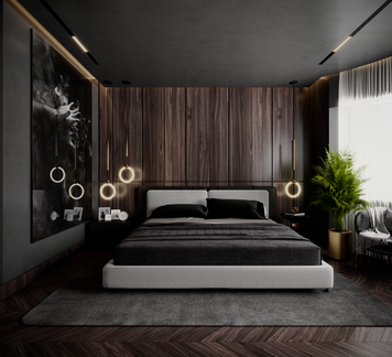 Online design Modern Bedroom by Omnia A. thumbnail