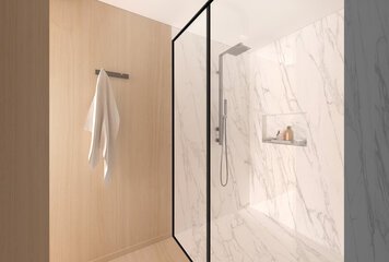 Online design Contemporary Bathroom by Sophia A. thumbnail