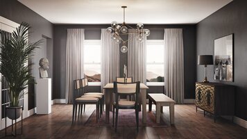 Online design Contemporary Dining Room by Pouneh A. thumbnail