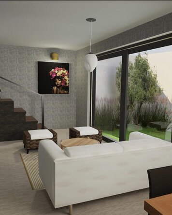 Online design Modern Living Room by Venessa T. thumbnail
