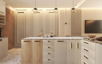 Online design Modern Kitchen by Sahar M. thumbnail