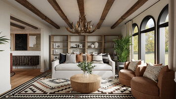 Online design Country/Cottage Living Room by Erika F. thumbnail
