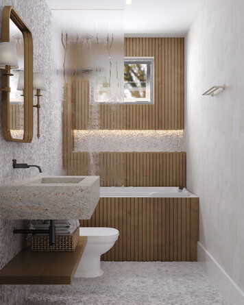 Online design Beach Bathroom by Karla A. thumbnail