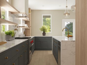 Online design Contemporary Kitchen by Lauren K. thumbnail