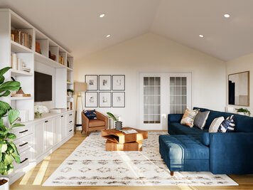 Online design Modern Living Room by Marine H. thumbnail