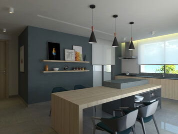 Online design Modern Kitchen by Farah H. thumbnail