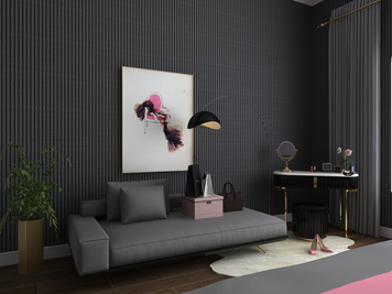 Online design Glamorous Bedroom by Rohayna A. thumbnail