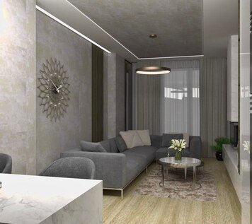 Online design Modern Living Room by Adelina G. thumbnail