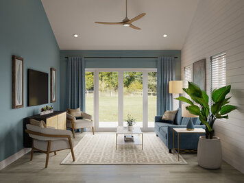 Online design Beach Living Room by Rajna S. thumbnail