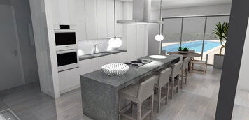 Online design Modern Kitchen by Laura A. thumbnail