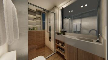 Online design Contemporary Bathroom by Nair N. thumbnail