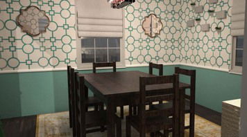 Online design Transitional Dining Room by Linnea T thumbnail