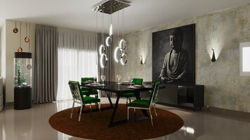 Online design Modern Dining Room by Nora B. thumbnail