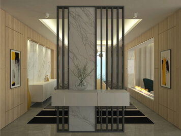 Online design Modern Hallway/Entry by Farah H. thumbnail