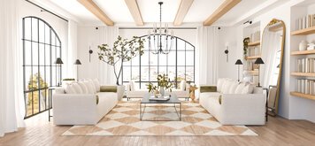Online design Traditional Living Room by Marya W. thumbnail