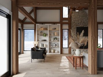 Online design Transitional Living Room by Darya N. thumbnail