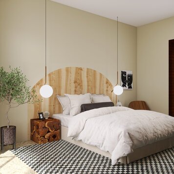Online design Modern Bedroom by Elian M. thumbnail
