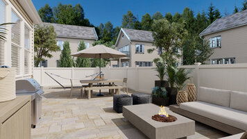 Online design Contemporary Patio by Rajna S. thumbnail