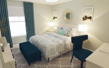 Online design Transitional Bedroom by Audrey P. thumbnail