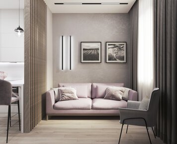 Online design Contemporary Living Room by Talyana V. thumbnail
