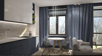 Online design Contemporary Living Room by Irene K. thumbnail