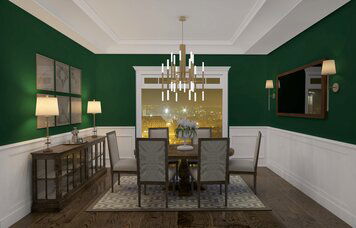 Online design Traditional Dining Room by RoWanna L. thumbnail