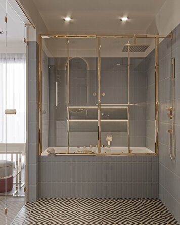 Online design Modern Bathroom by Fereshteh H. thumbnail