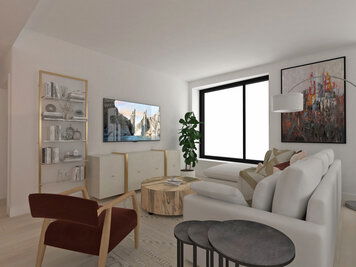 Online design Modern Combined Living/Dining by Dragana V. thumbnail