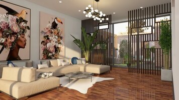 Online design Eclectic Living Room by Chante F. thumbnail
