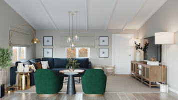 Online design Transitional Living Room by Erika F. thumbnail
