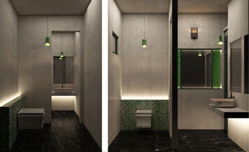Online design Transitional Bathroom by Htike S. thumbnail