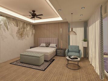 Online design Modern Bedroom by Anup T. thumbnail
