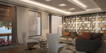 Online design Transitional Living Room by Melissa K. thumbnail
