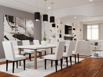 Online design Modern Dining Room by Aida A. thumbnail