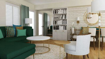 Online design Modern Combined Living/Dining by Selma A. thumbnail