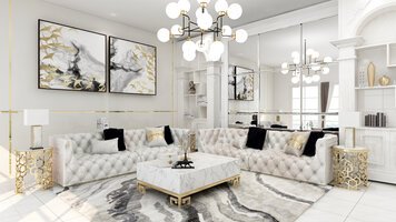 Online design Contemporary Living Room by Jasmine S. thumbnail