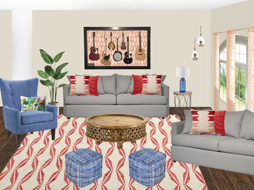 Online design Contemporary Living Room by Amisha D. thumbnail