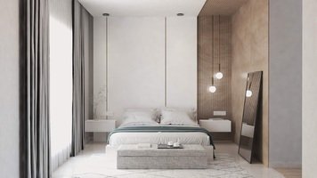 Online design Modern Bedroom by Rim A. thumbnail