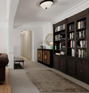 Online design Contemporary Combined Living/Dining by Farzaneh K. thumbnail