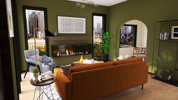 Online design Modern Living Room by Ivonne O. thumbnail