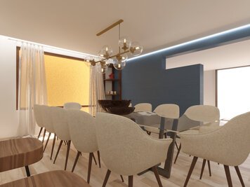 Online design Contemporary Dining Room by Sophia A. thumbnail