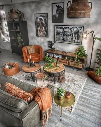 Online design Eclectic Living Room by Seda G. thumbnail