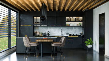 Online design Contemporary Kitchen by Farah E. thumbnail