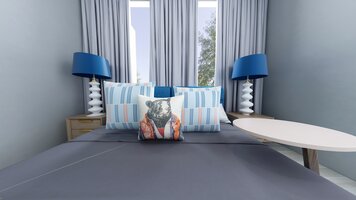Online design Modern Bedroom by Linde P. thumbnail
