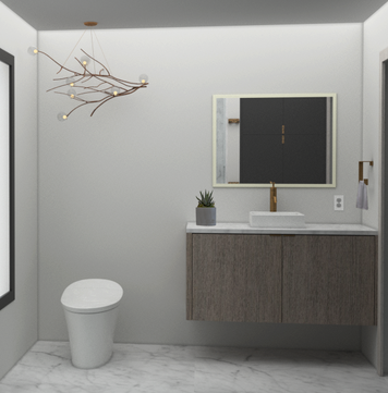 Online design Contemporary Bathroom by Betsy M. thumbnail