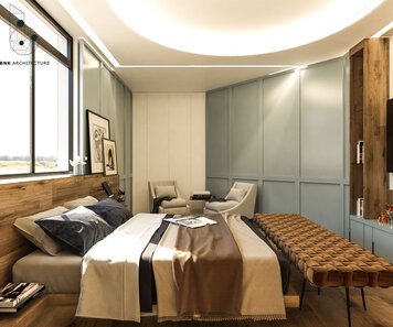 Online design Modern Bedroom by Burçin B. thumbnail